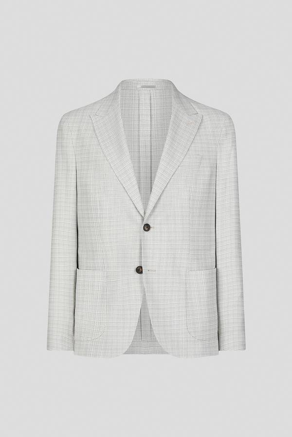 Pull Pal Zileri Giacca Effortless con motivo micro check Vendite Flash