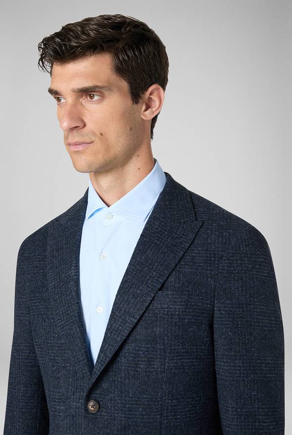 Pull Pal Zileri Giacca in lana tecnica con micro pattern Promozione