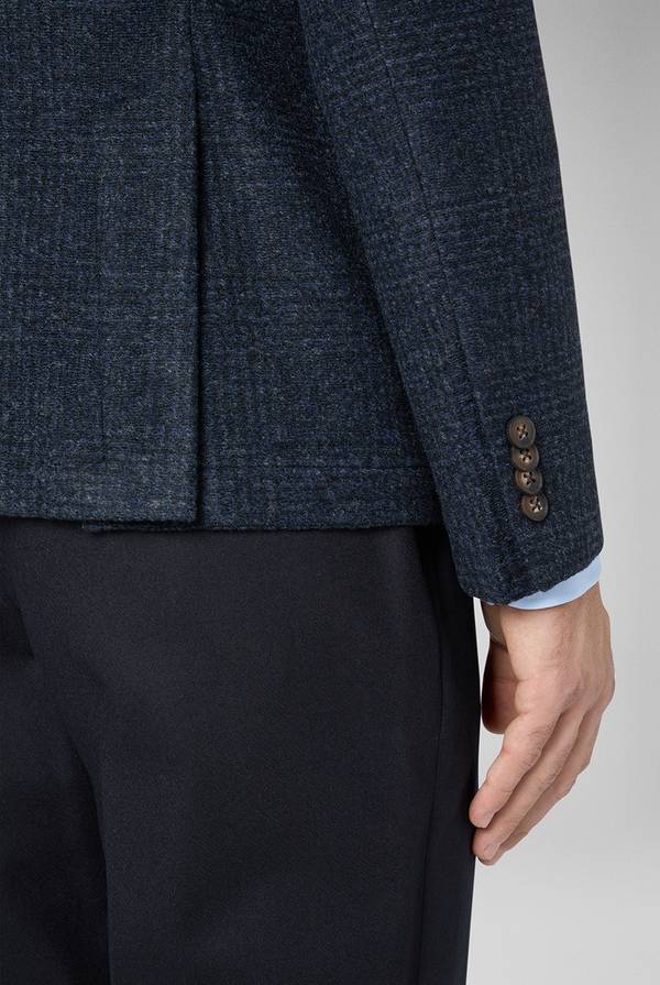 Pull Pal Zileri Giacca in lana tecnica con micro pattern Promozione