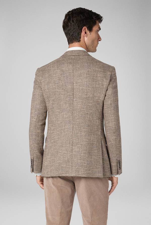 Pull Pal Zileri Giacca Vicenza in cotone, lana e viscosa effetto maglia Negozi Online