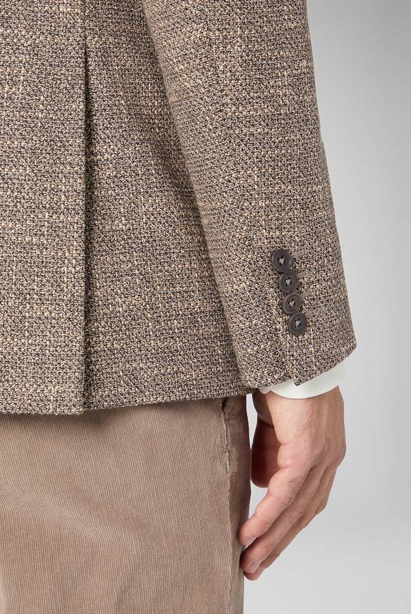 Pull Pal Zileri Giacca Vicenza in cotone, lana e viscosa effetto maglia Negozi Online