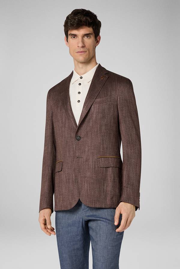 Pull Pal Zileri Giacca Brera in viscosa di bamboo Prezzo Ridotto