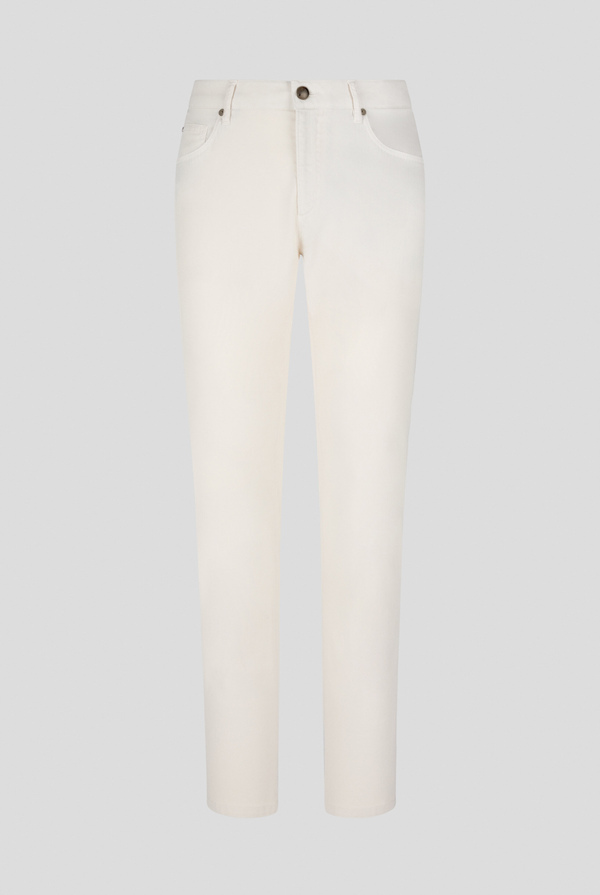 Pull Pal Zileri Pantalone 5 tasche in cotone stretch tinto in capo