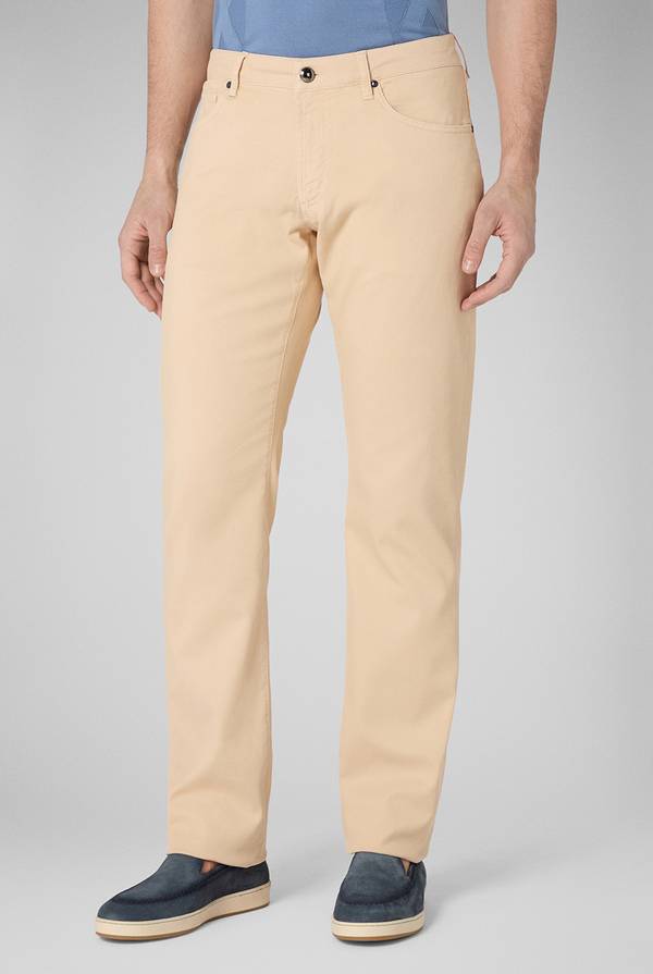 Pull Pal Zileri Pantalone 5 tasche in cotone stretch tinto in capo Vendite Flash