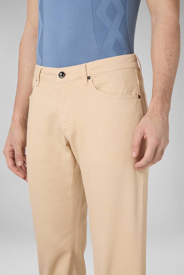 Pull Pal Zileri Pantalone 5 tasche in cotone stretch tinto in capo Vendite Flash