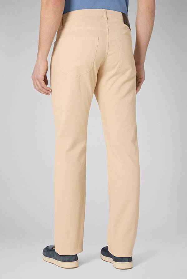 Pull Pal Zileri Pantalone 5 tasche in cotone stretch tinto in capo Vendite Flash