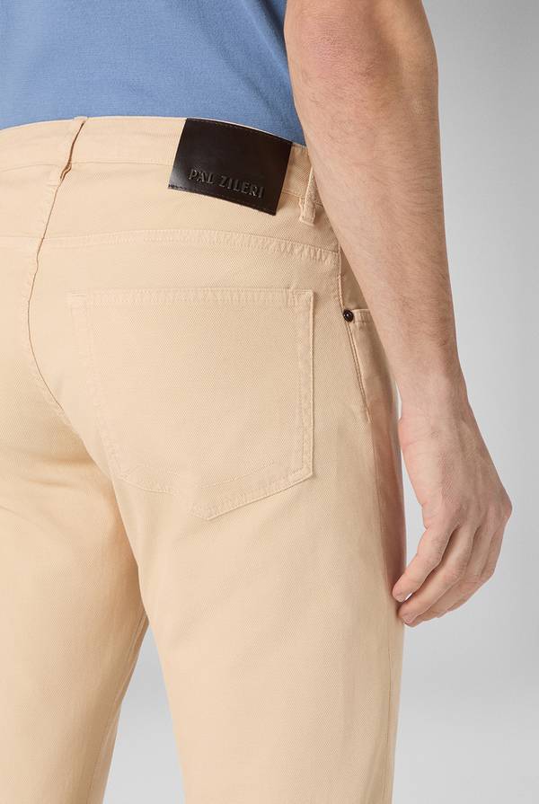 Pull Pal Zileri Pantalone 5 tasche in cotone stretch tinto in capo Vendite Flash