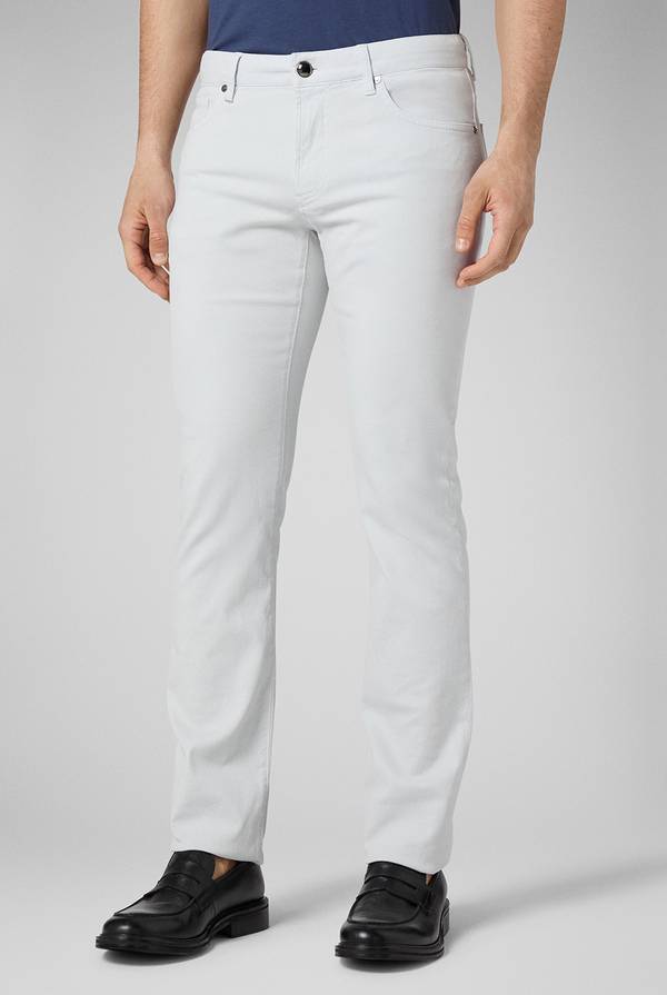 Pull Pal Zileri Pantalone 5 tasche in cotone stretch tinto in capo Negozio