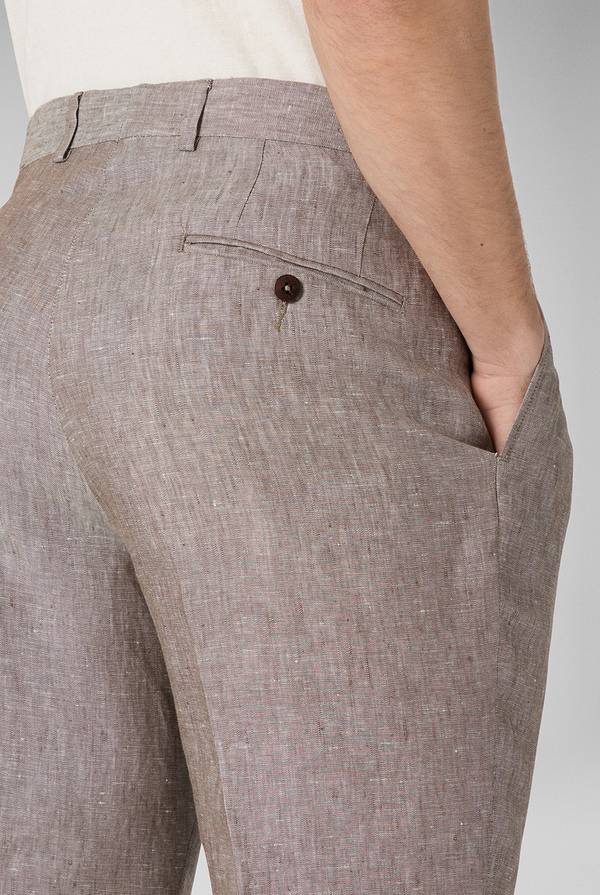 Pull Pal Zileri Bermuda in lino Italy