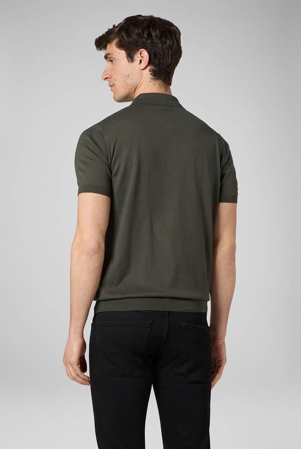 Pull Pal Zileri Polo in puro cotone a maniche corte Italia