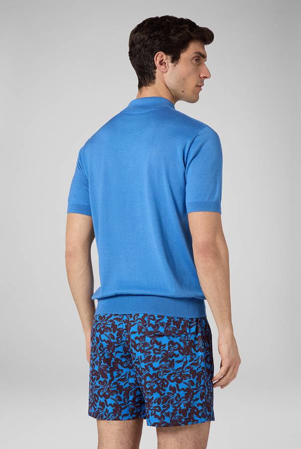 Pull Pal Zileri Polo in maglia di lana e seta Nuovo