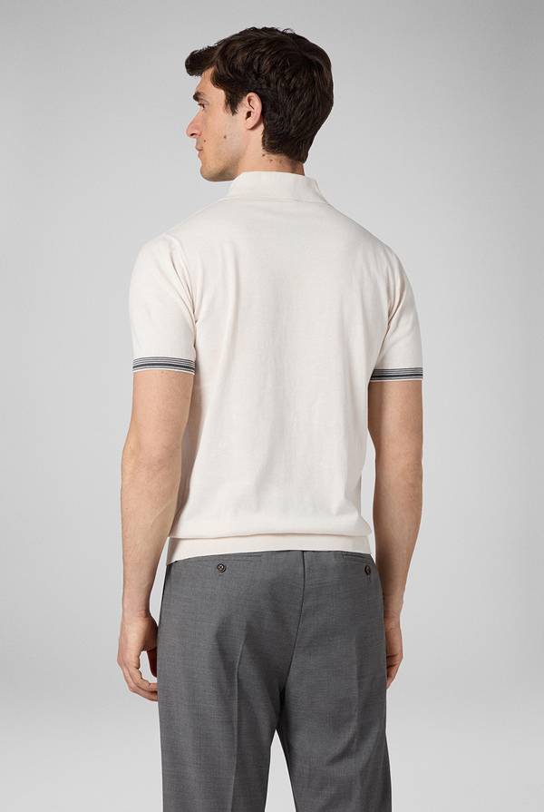 Pull Pal Zileri Polo con finiture millerighe Negozi Online