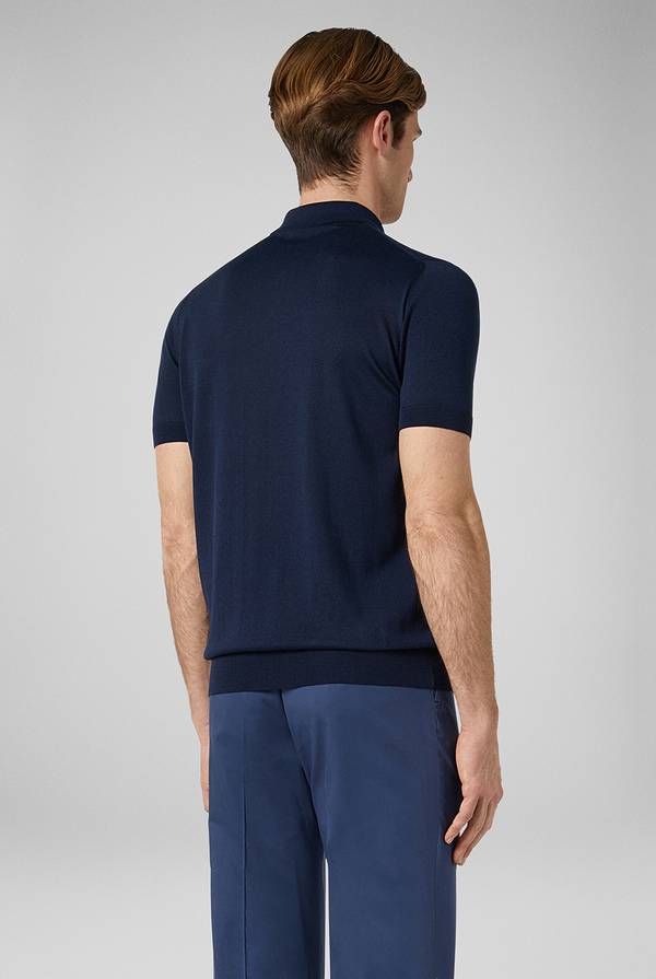 Pull Pal Zileri Polo in maglia di seta e cotone Acquista Ora