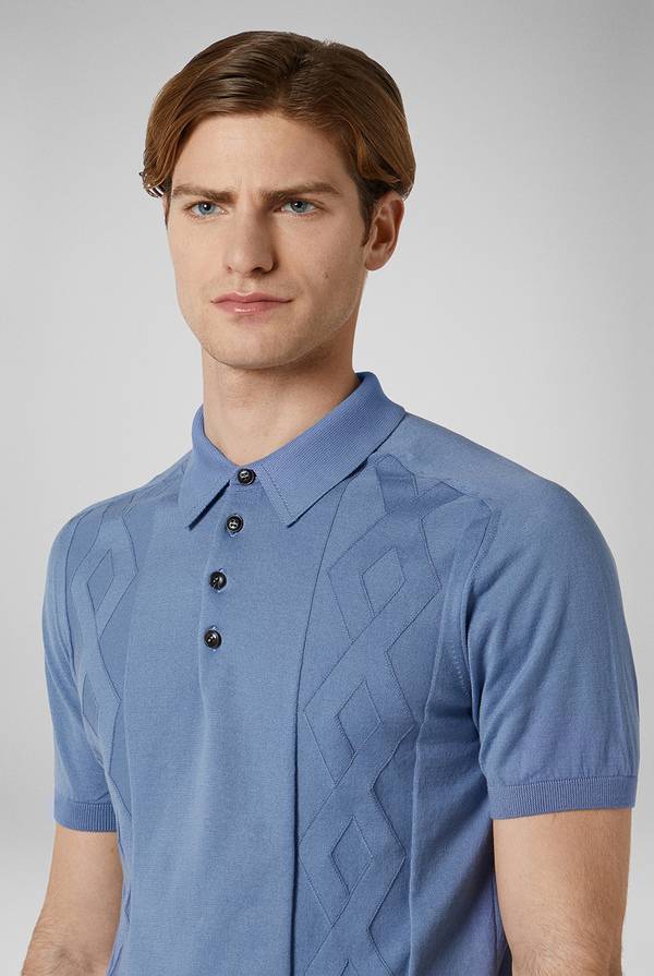 Pull Pal Zileri Polo in maglia con calati Fino Al -60%