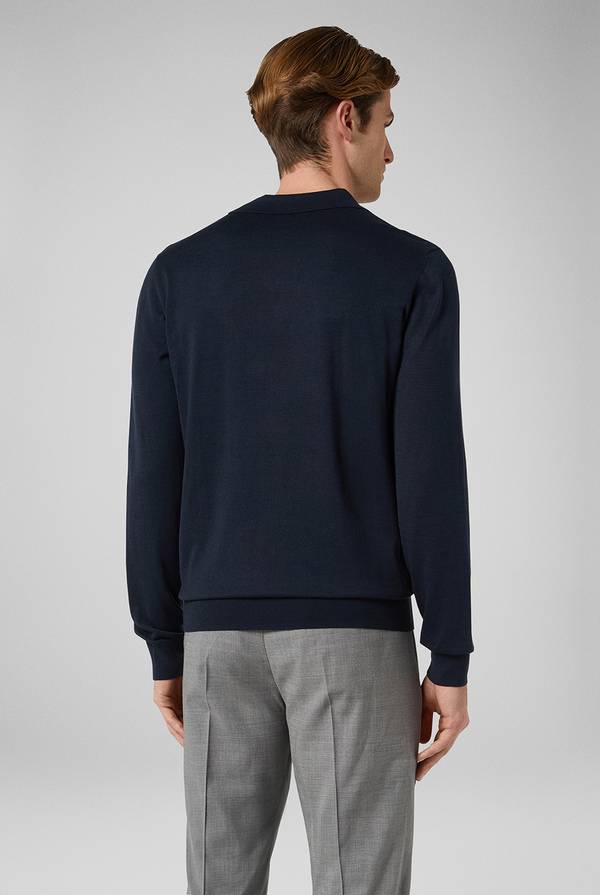 Pull Pal Zileri Polo in maglia a maniche lunghe Economico