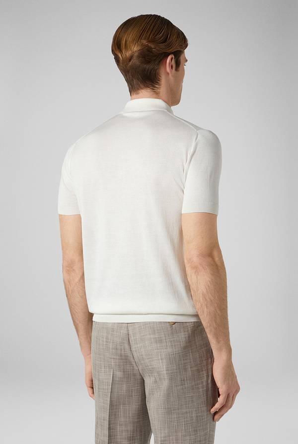 Pull Pal Zileri Polo in maglia di seta e cotone Online