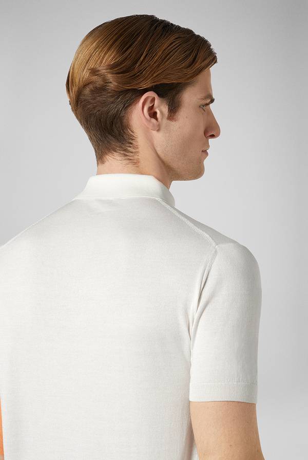 Pull Pal Zileri Polo in maglia di seta e cotone Online