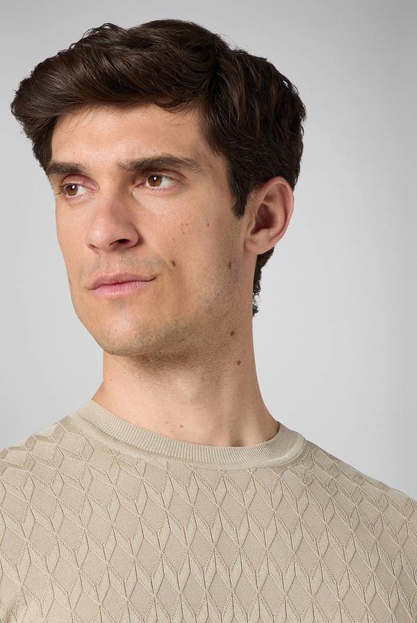 Pull Pal Zileri Tshirt con lavorazione 3D Outlet