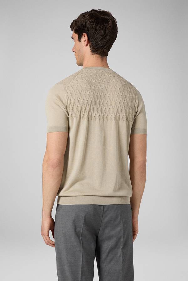 Pull Pal Zileri Tshirt con lavorazione 3D Outlet
