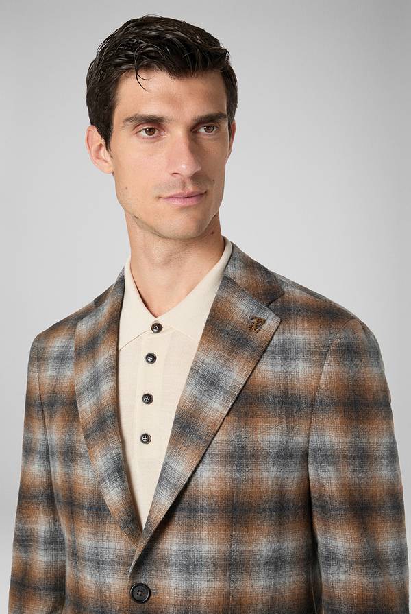 Pull Pal Zileri Giacca Brera con motivo Principe di Galles Saldi