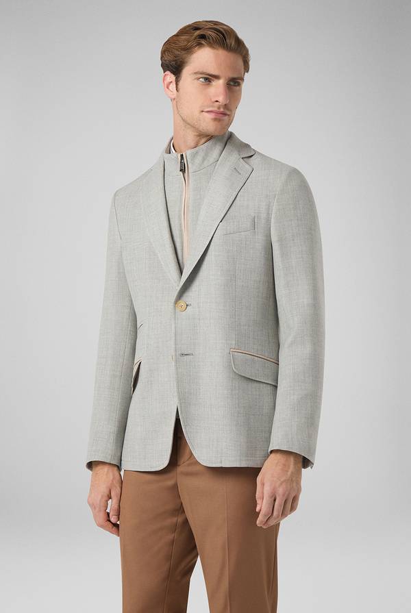Pull Pal Zileri Giacca Scooter con dettagli in camoscio Negozi Online