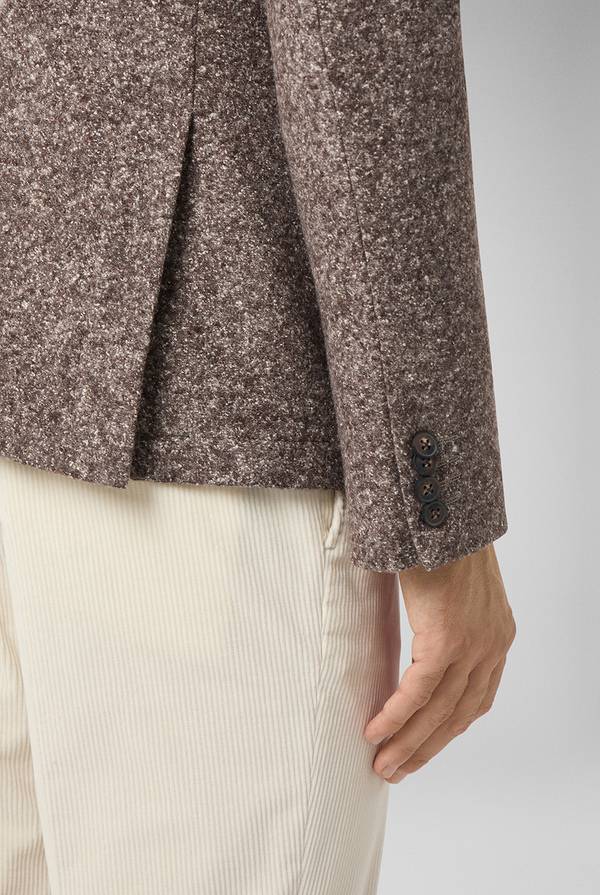 Pull Pal Zileri Giacca in lana tecnica con pettorina e cappuccio removibili Moda