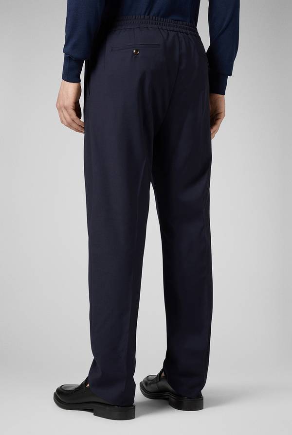 Pull Pal Zileri Drawstring in lana In Linea