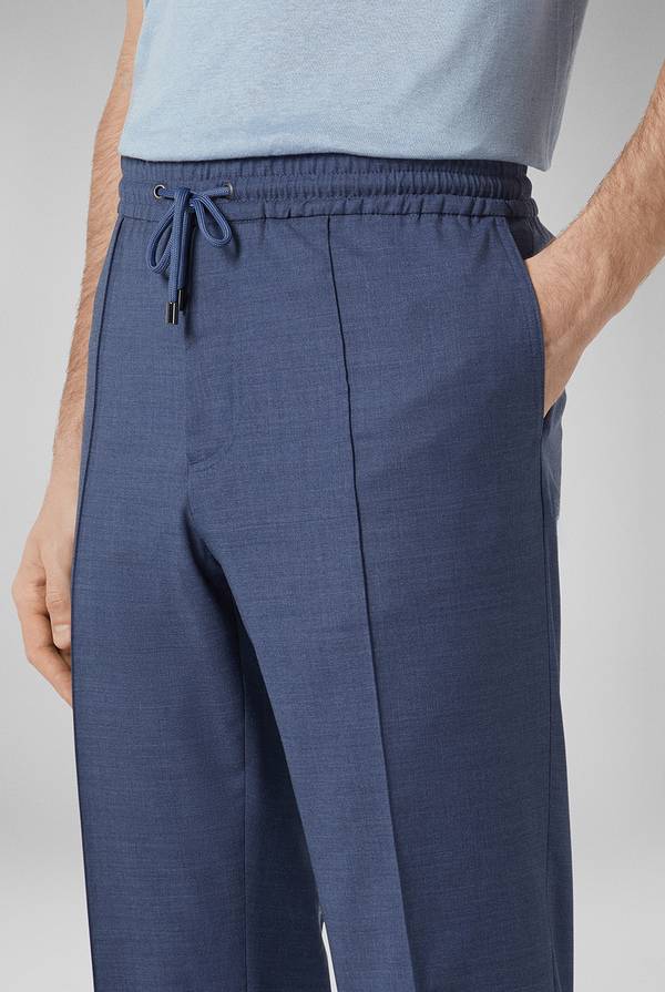 Pull Pal Zileri Drawstring in lana Nuovo