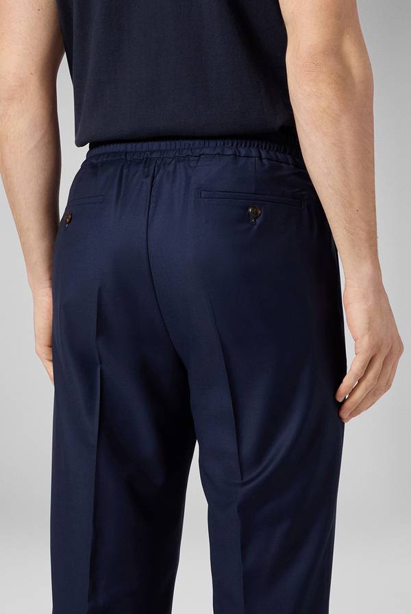 Pull Pal Zileri Drawstring in lana vergine anti-piega Vendita