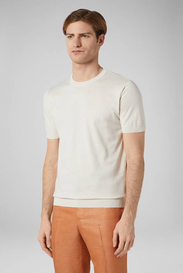 Pull Pal Zileri Maglia girocollo a maniche corte Promozione