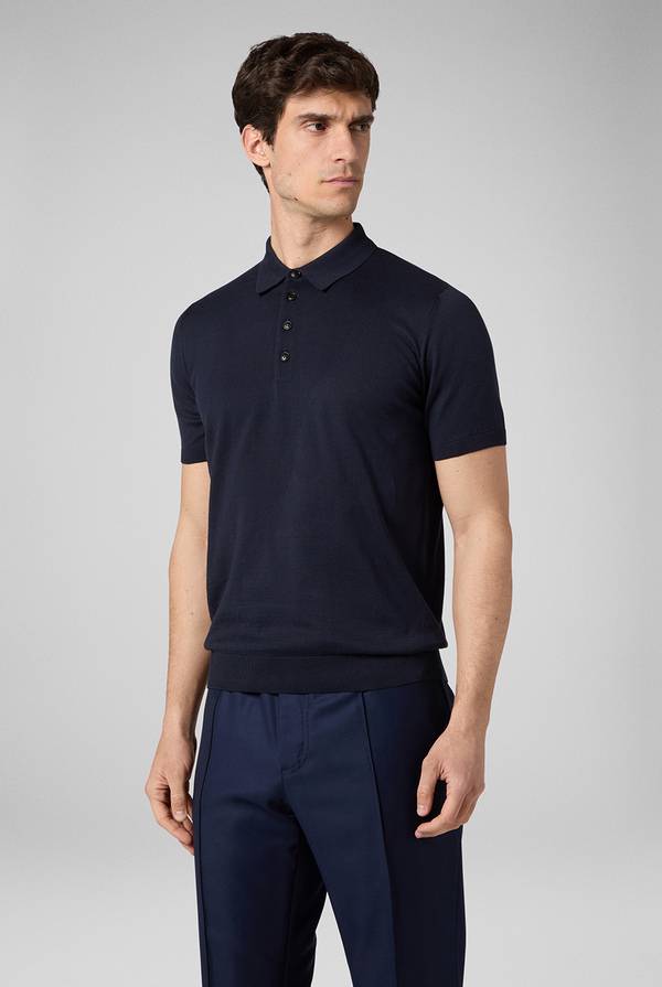 Pull Pal Zileri Polo in puro cotone a maniche corte Spedizione Gratuita
