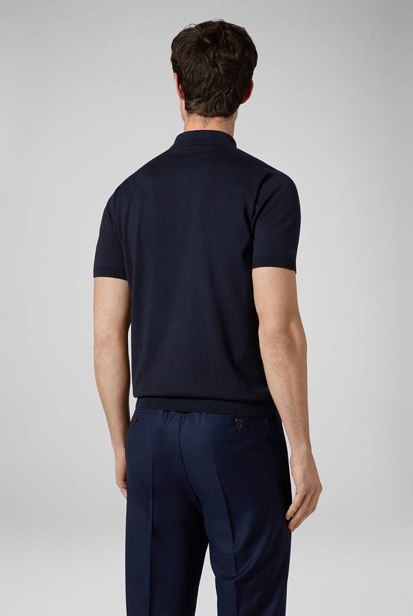 Pull Pal Zileri Polo in puro cotone a maniche corte Spedizione Gratuita