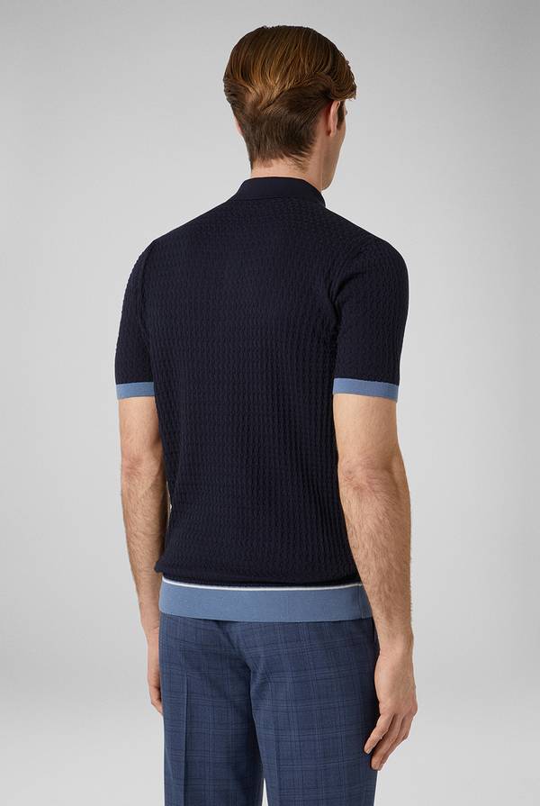 Pull Pal Zileri Polo con cuciture 3D Hotsell