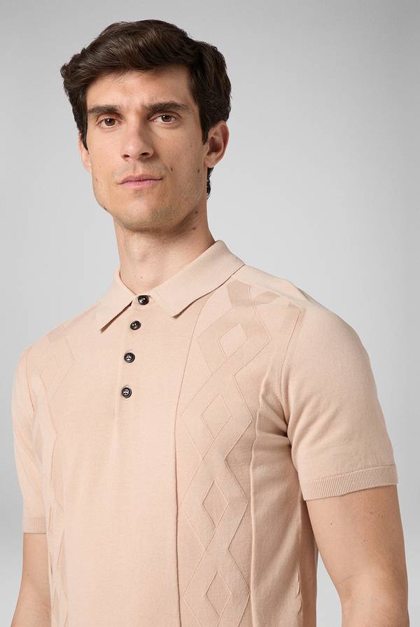 Pull Pal Zileri Polo in maglia con calati Qualità Garantita
