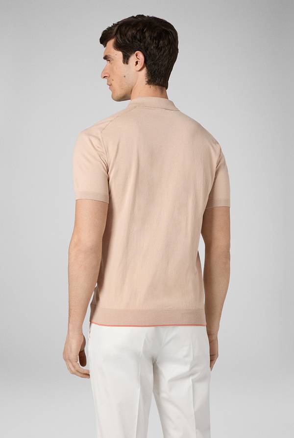 Pull Pal Zileri Polo in maglia con calati Qualità Garantita
