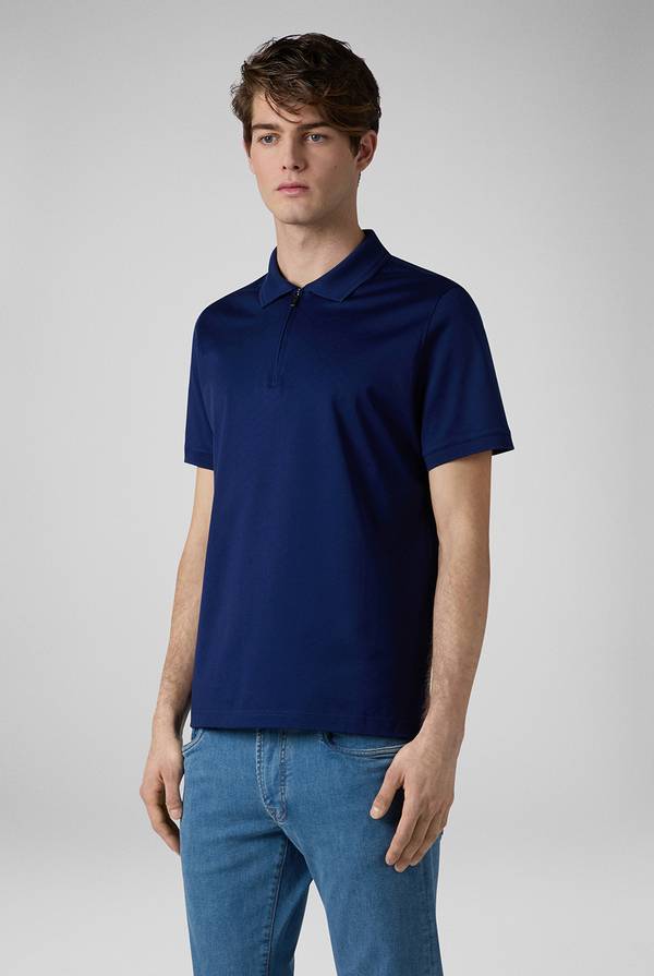 Pull Pal Zileri Polo con monogramma allover Shopping Online
