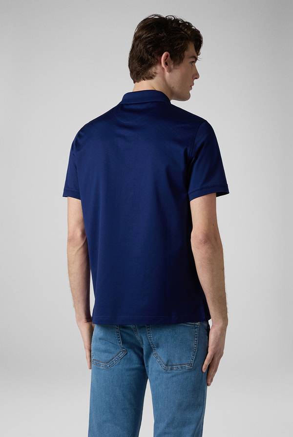 Pull Pal Zileri Polo con monogramma allover Shopping Online