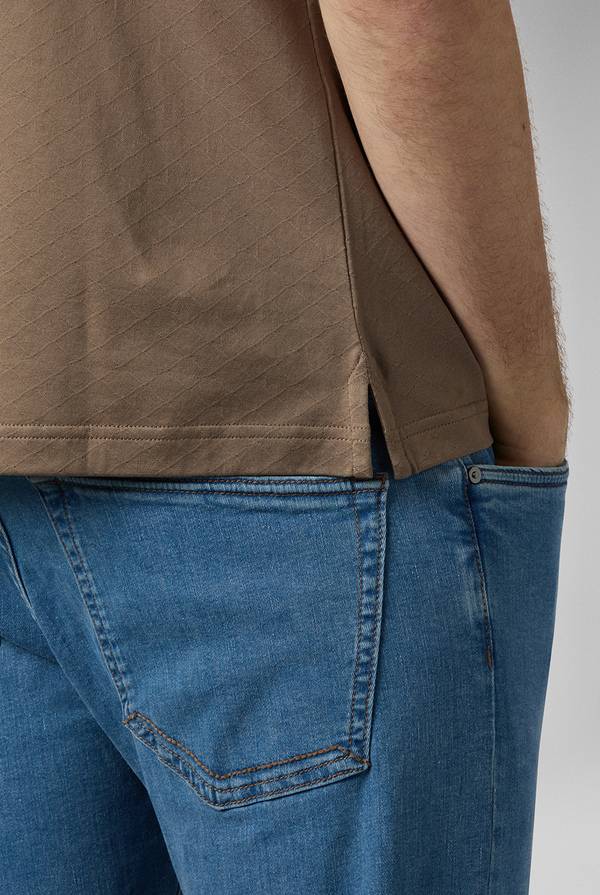Pull Pal Zileri Polo con monogramma allover Affare Del Giorno