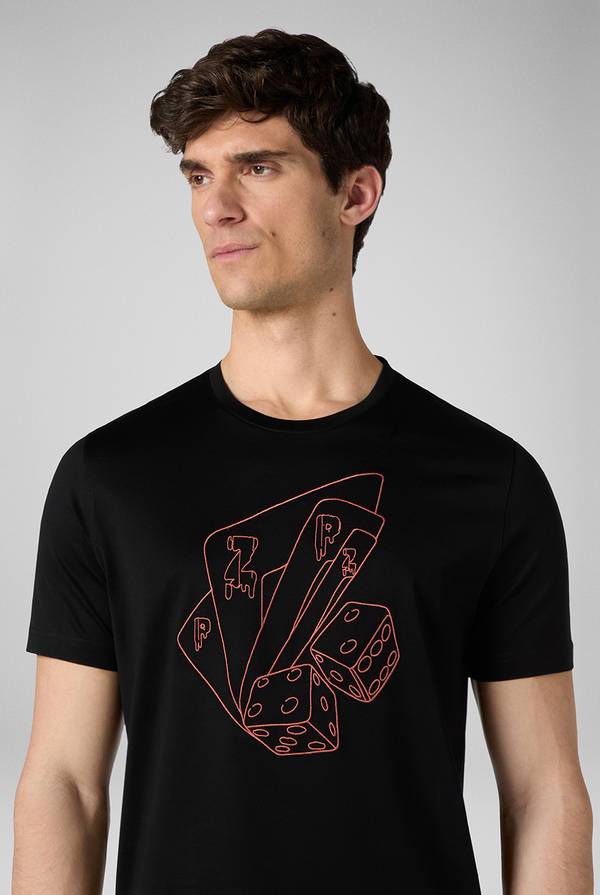 Pull Pal Zileri Tshirt ricamata Sottocosto