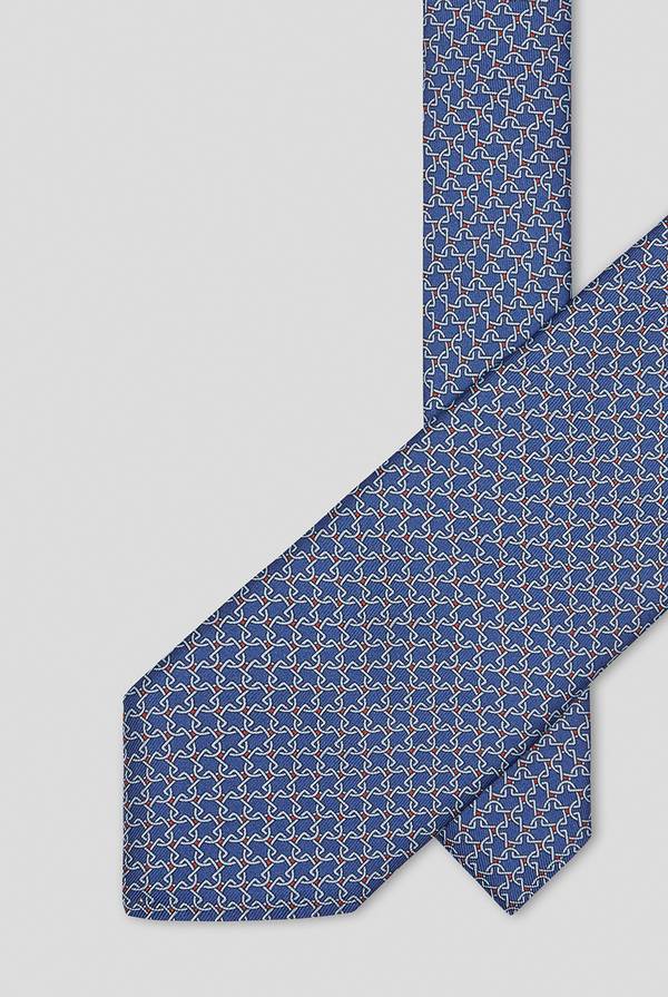 Pull Pal Zileri Cravatta in pura seta stampata con motivo geometrico Online