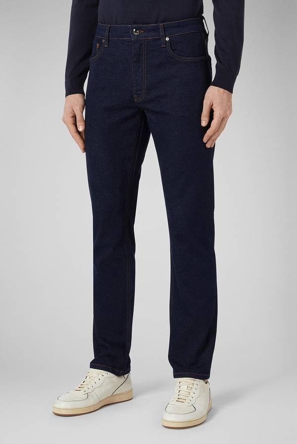 Pull Pal Zileri Denim lavaggio scuro Soddisfazione Garantita