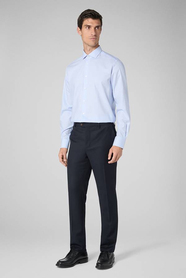 Pull Pal Zileri Camicia micro jacquard con collo Torino Offerte