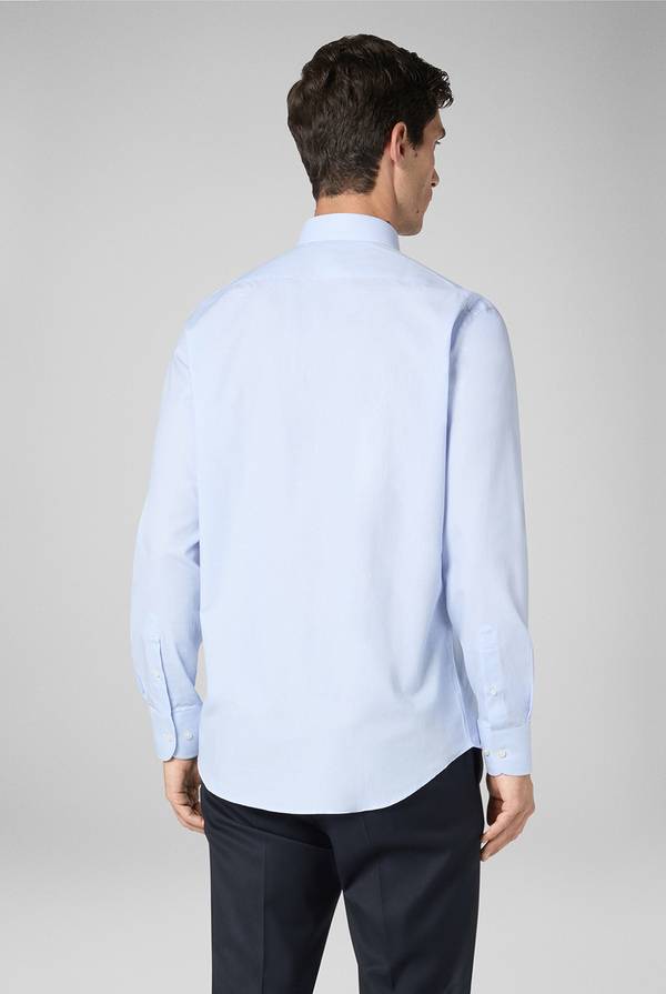 Pull Pal Zileri Camicia micro jacquard con collo Torino Offerte