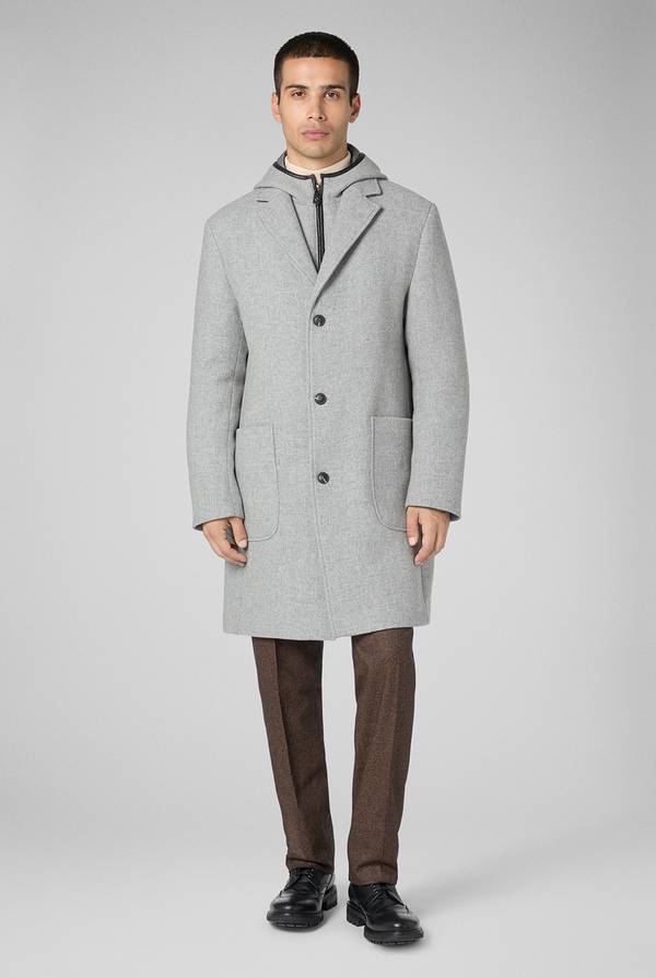Pull Pal Zileri Car coat reversibile con dettagli in pelle Negozio