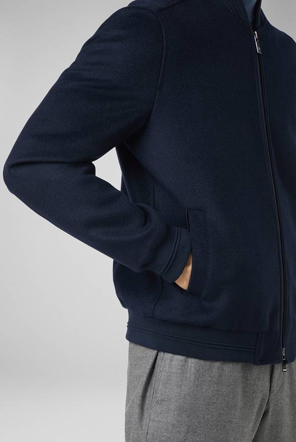 Pull Pal Zileri Bomber in jersey Nuova