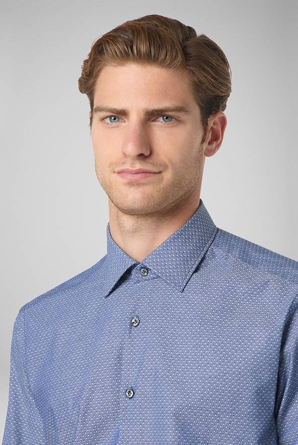 Pull Pal Zileri Camicia micro fantasia effetto denim I Più Venduti