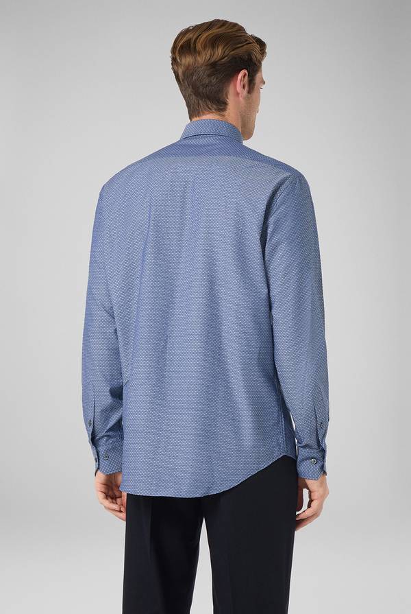 Pull Pal Zileri Camicia micro fantasia effetto denim I Più Venduti