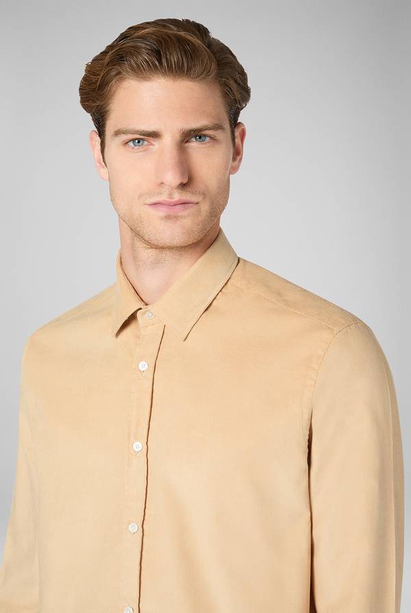 Pull Pal Zileri Camicia in velluto corduroy In Linea