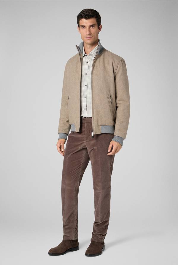 Pull Pal Zileri Camicia in flanella di cotone Nuovo