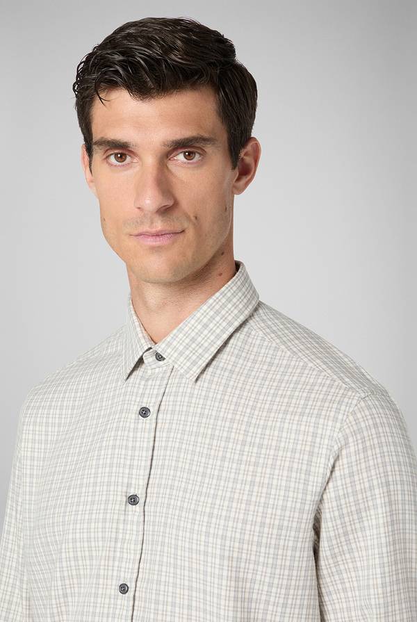 Pull Pal Zileri Camicia in flanella di cotone Nuovo
